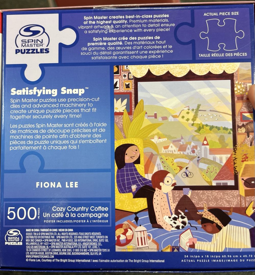 Cozy Country Coffee - Spinmaster Puzzles puzzle collectible - Main Image 2