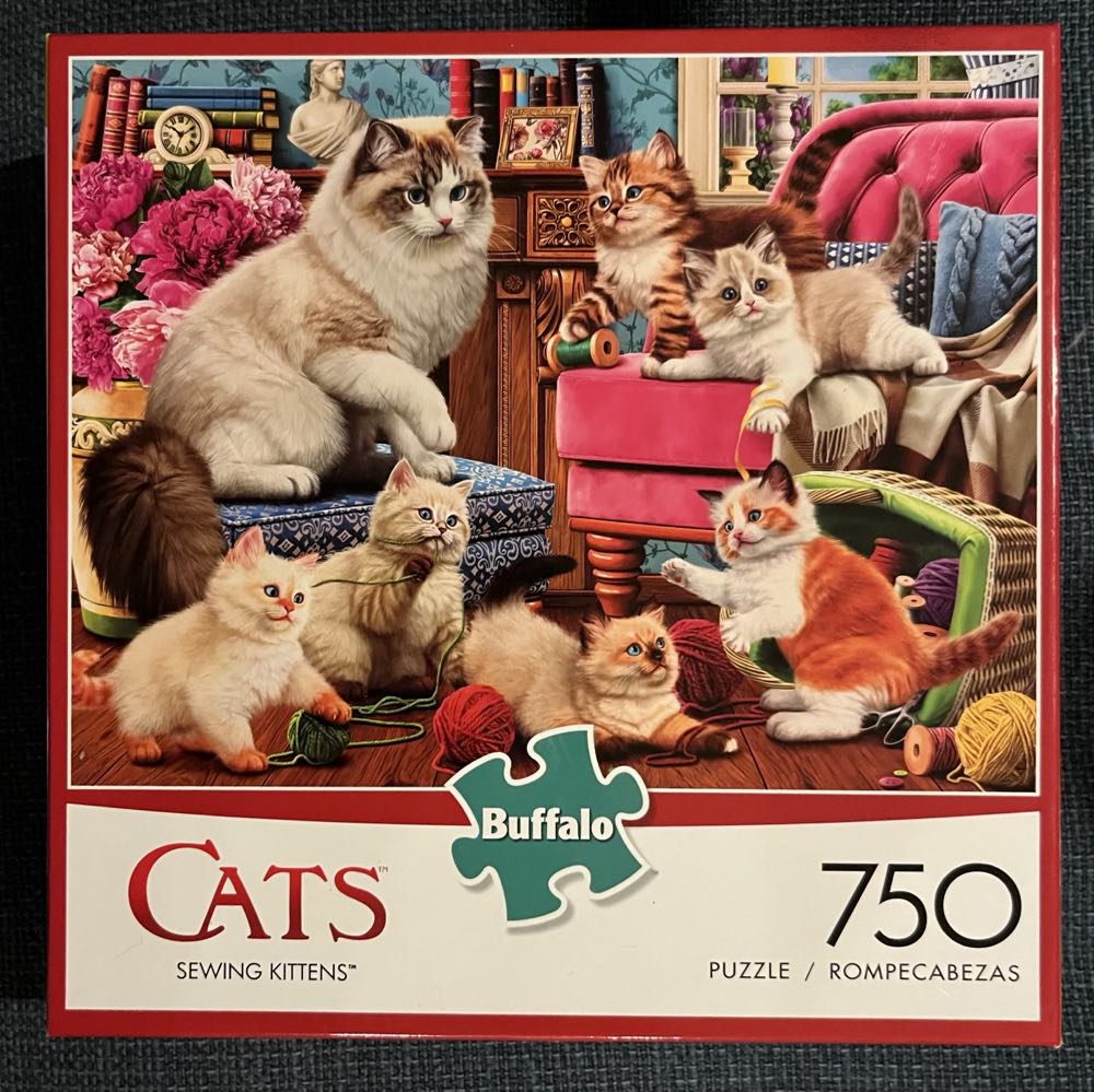 Sewing Kittens - Buffalo puzzle collectible - Main Image 2