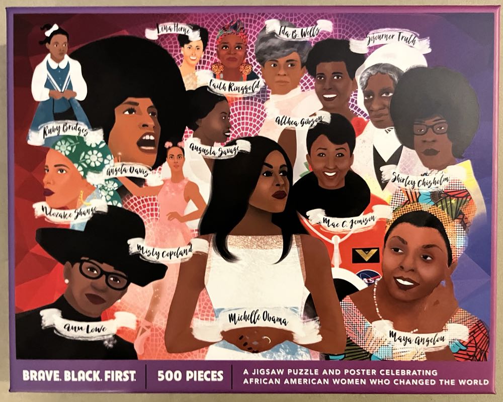 Brave. Black. First. - Potter Puzzles puzzle collectible - Main Image 2