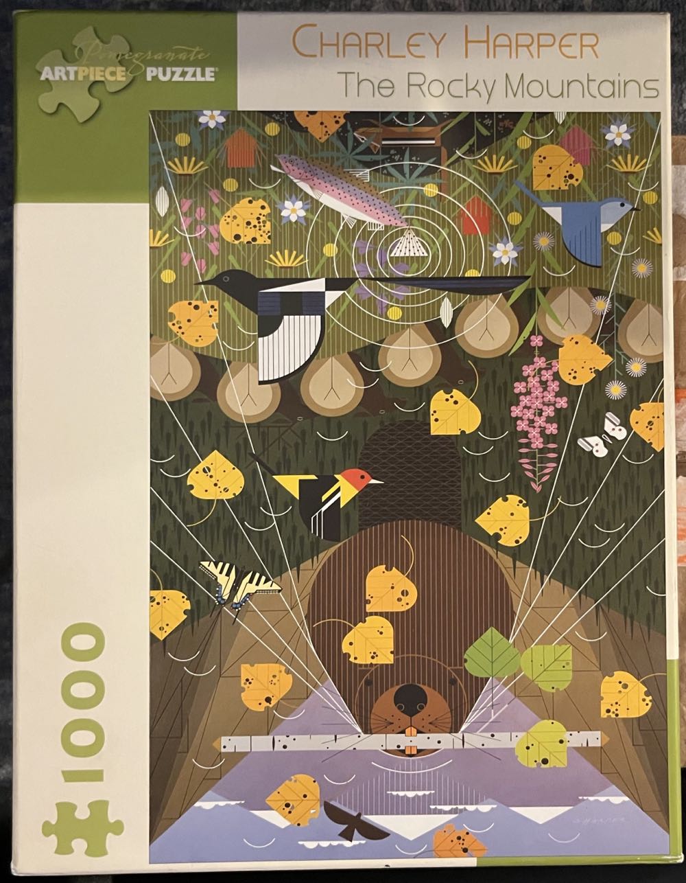 The Rocky Mountains - Pomegranate puzzle collectible - Main Image 2