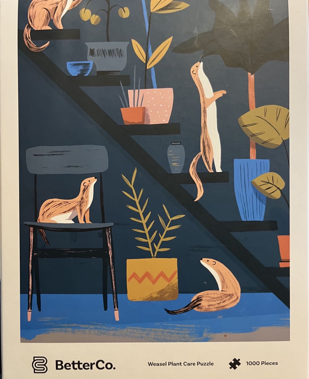 Weasel Plant Care Puzzle - Better Co. puzzle collectible - Main Image 3