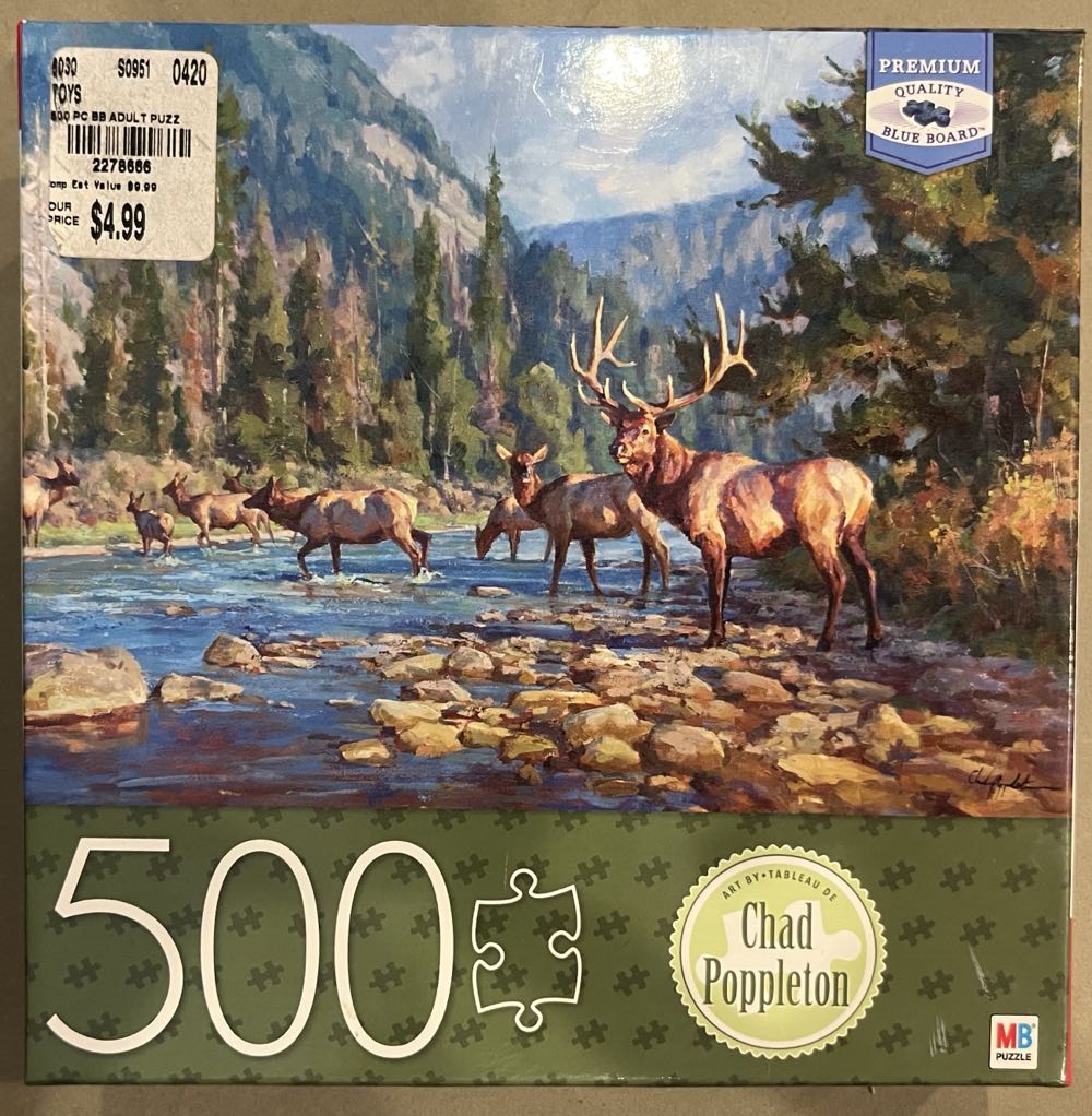 The Crossing - Milton Bradley (MB) puzzle collectible - Main Image 2