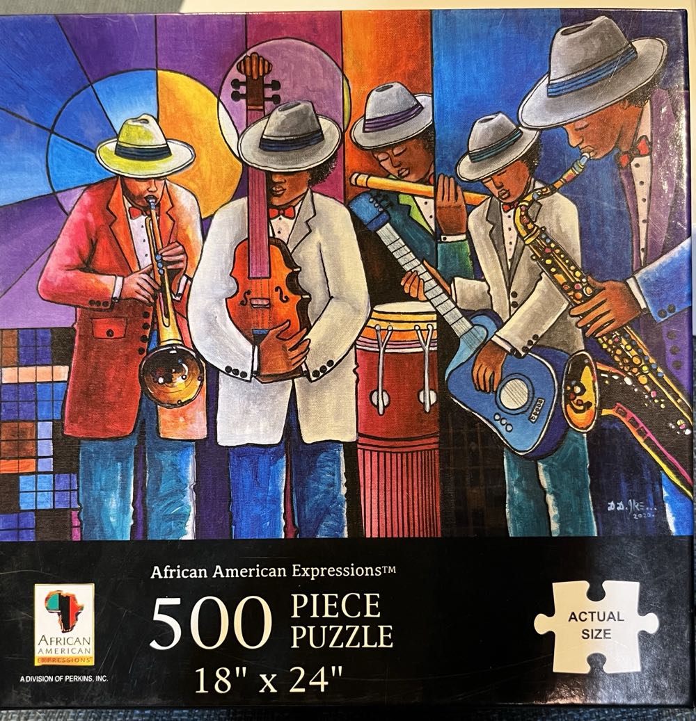 All That Jazz - African American Expressions puzzle collectible - Main Image 2