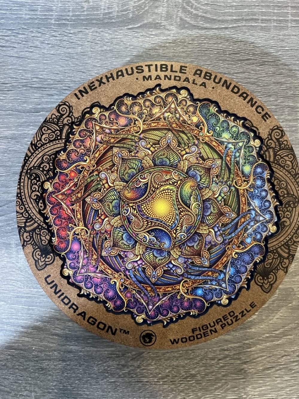 Inexhaustible Abundance Mandala - Unidragon puzzle collectible - Main Image 2