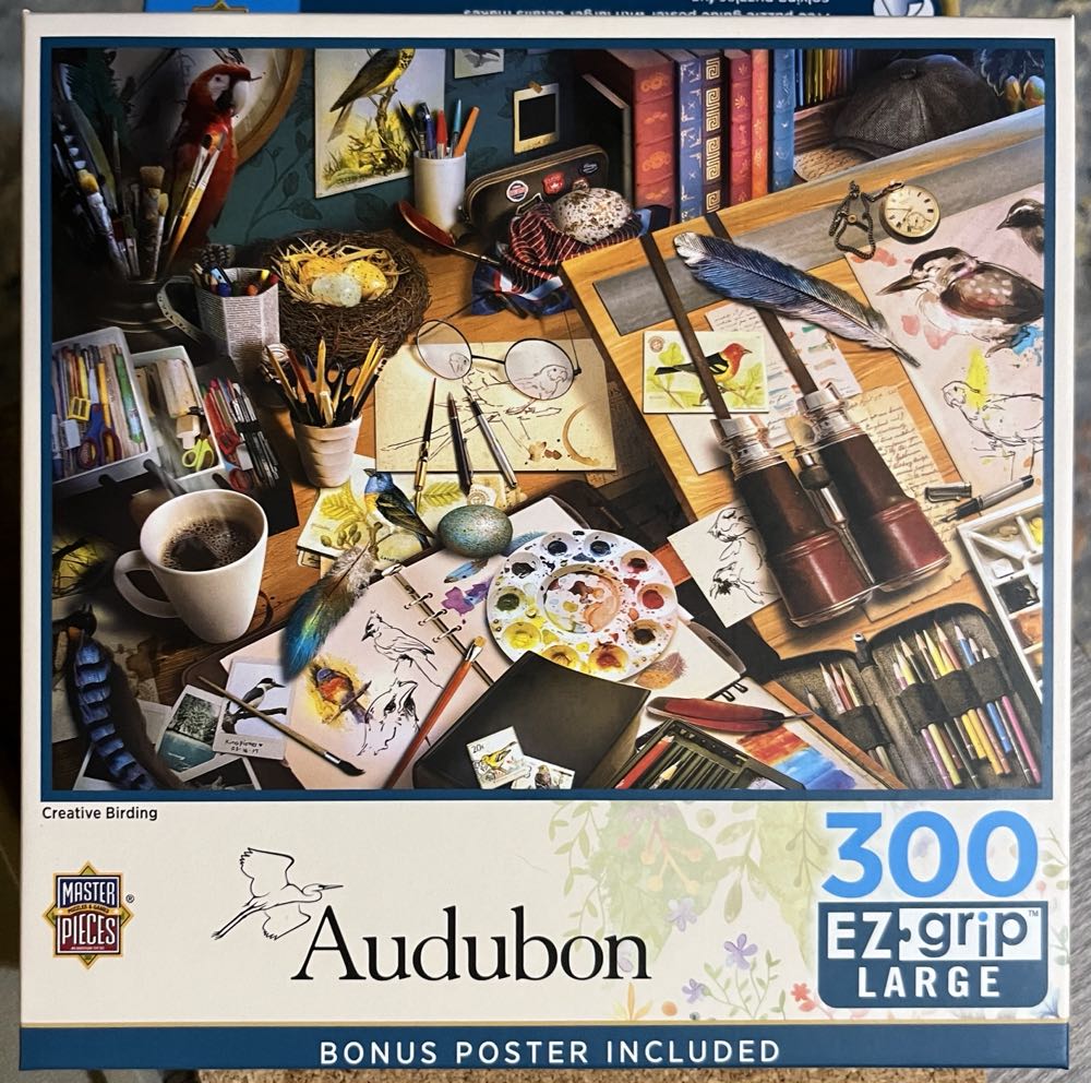 Creative Birding by Audubon - MasterPieces puzzle collectible - Main Image 2