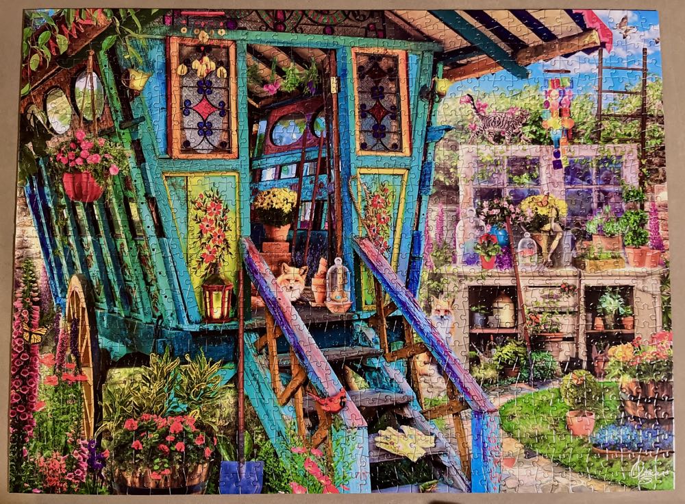 2x Classic Dog Paintings St Bernard & King Jigsaw