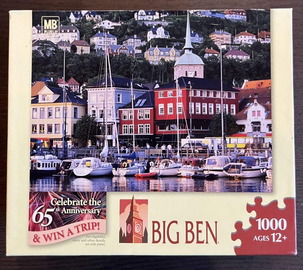 Bergen, Norway - Big Ben puzzle collectible - Main Image 2