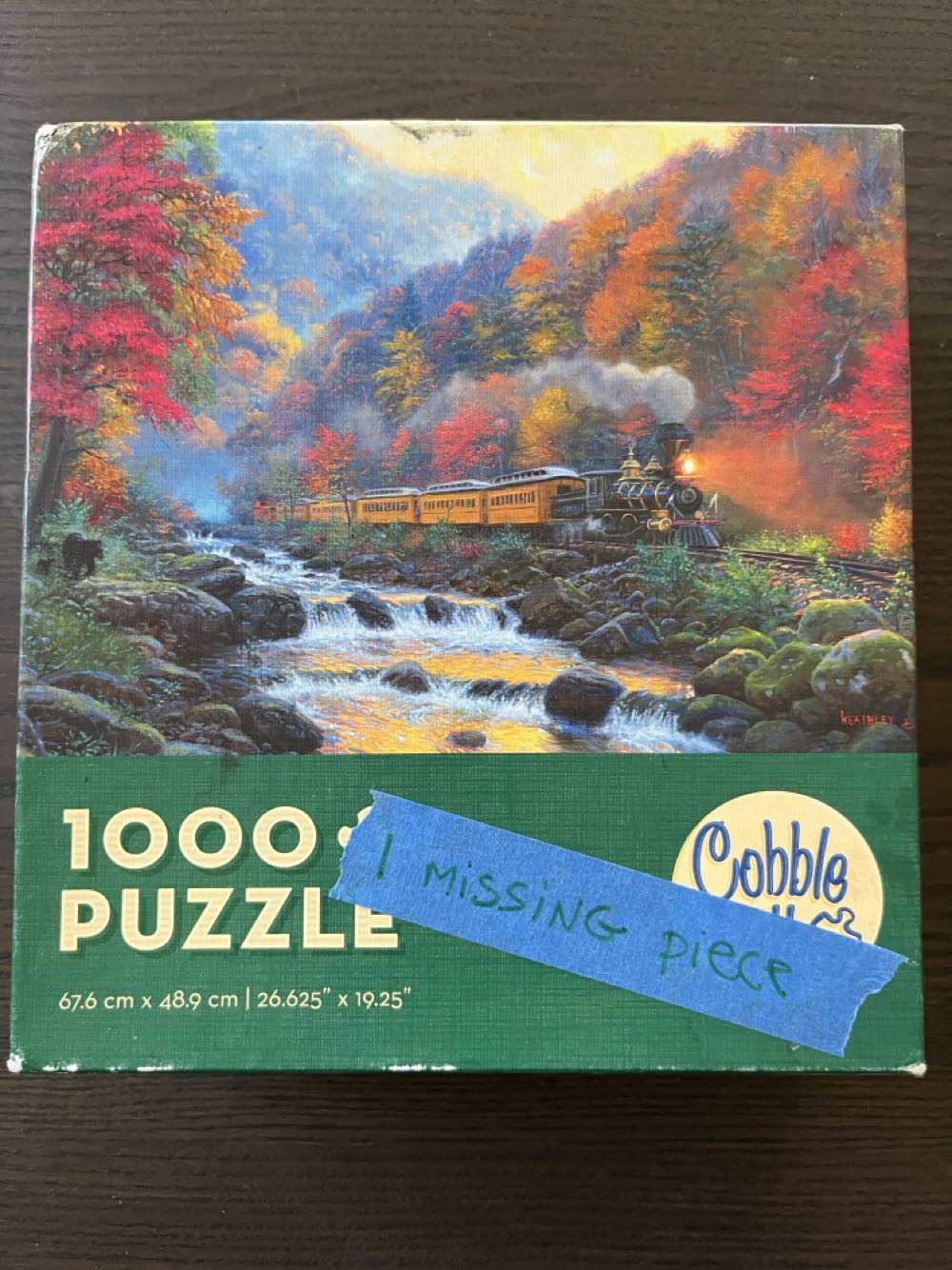 Smokey Train - Cobble Hill puzzle collectible - Main Image 2