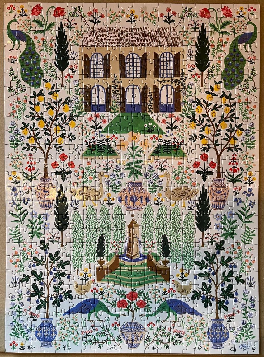 Puzzle Pieces: Abstract Rainbow