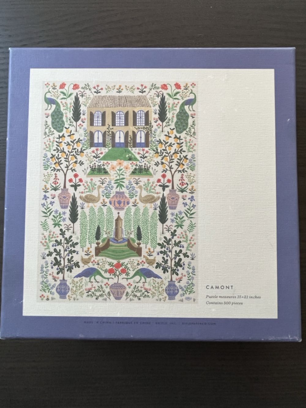 French Garden [no title] - Camont puzzle collectible - Main Image 2