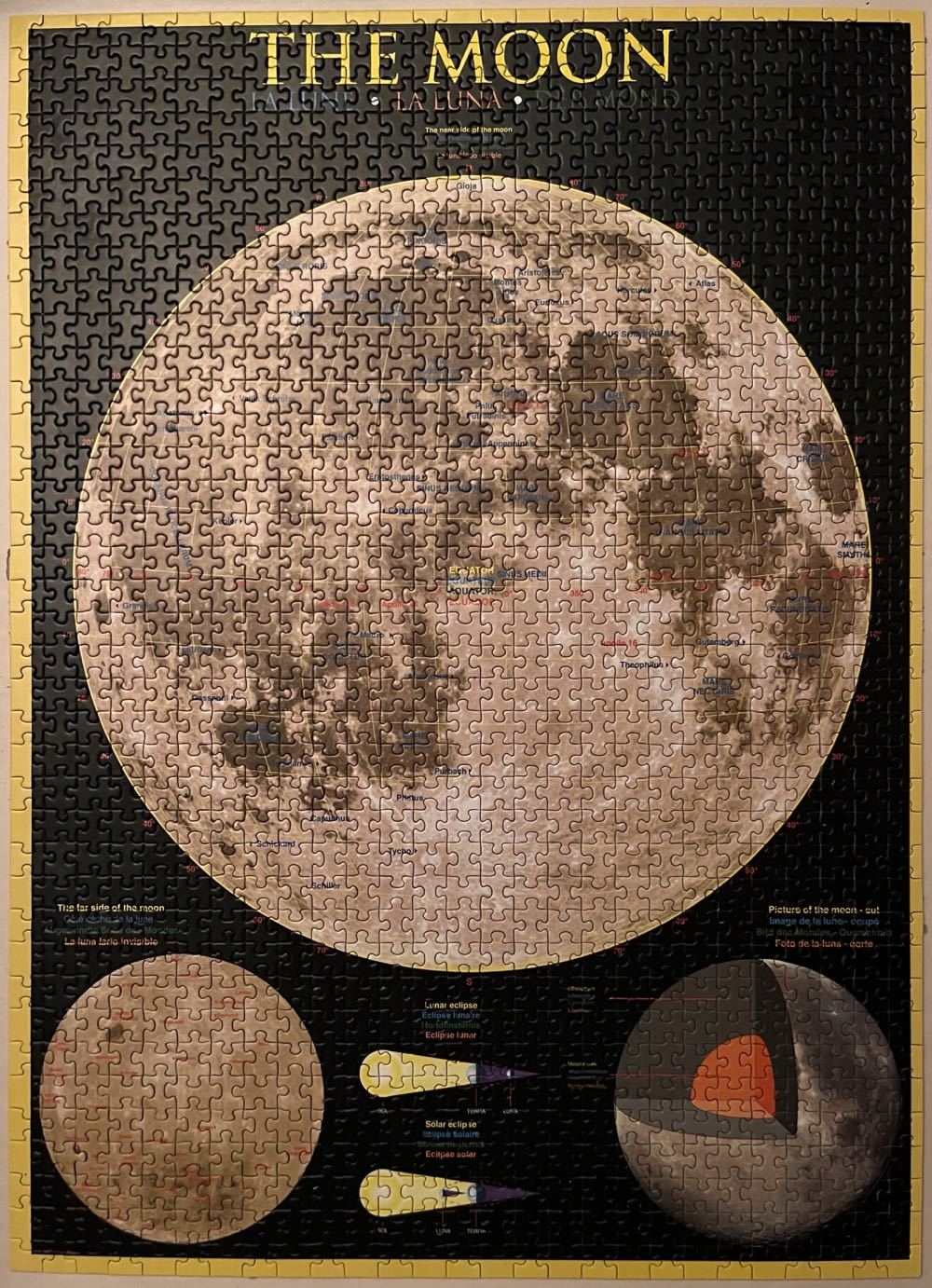 The Moon - EuroGraphics puzzle collectible - Main Image 2