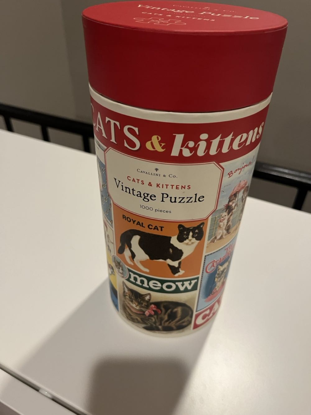 Cats and Kittens - Cavallini and Co. puzzle collectible - Main Image 2