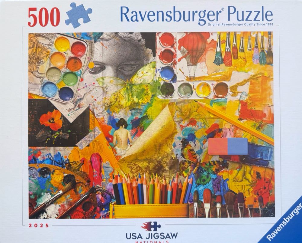 Art Studio - Ravensburger puzzle collectible [Barcode 4005555015970] - Main Image 2