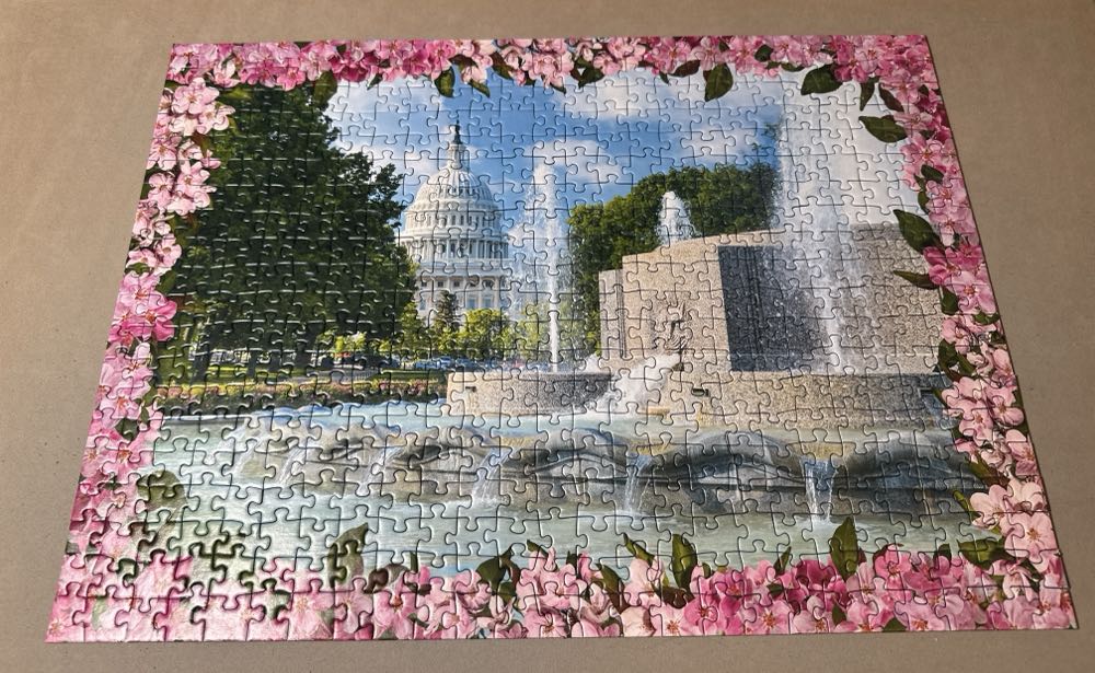 Washington Blossoms - Ravensburger puzzle collectible [Barcode 4005555015932] - Main Image 2