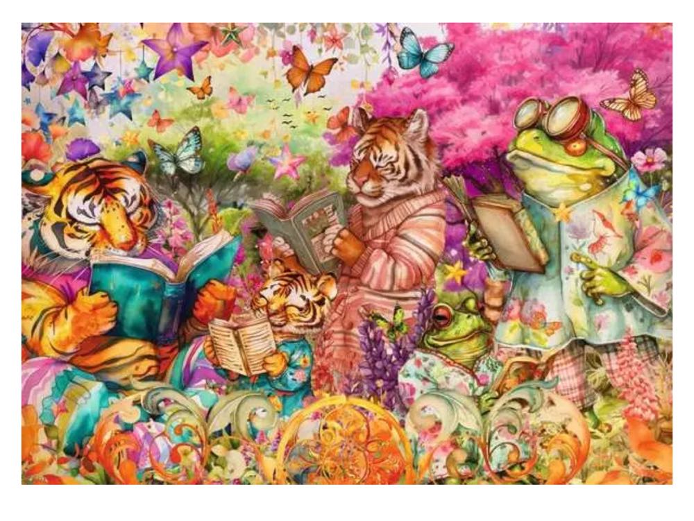 Book Club - Ravensburger puzzle collectible [Barcode 4005555016052] - Main Image 2