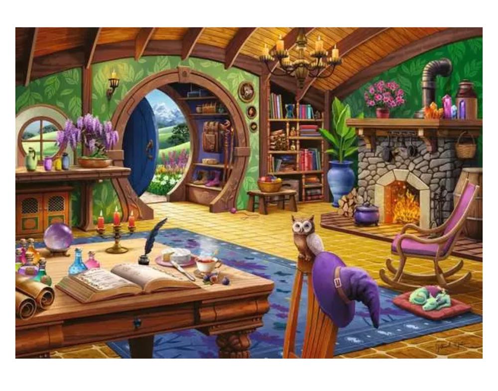 Charmed Cottage - Ravensburger puzzle collectible [Barcode 4005555016007] - Main Image 2