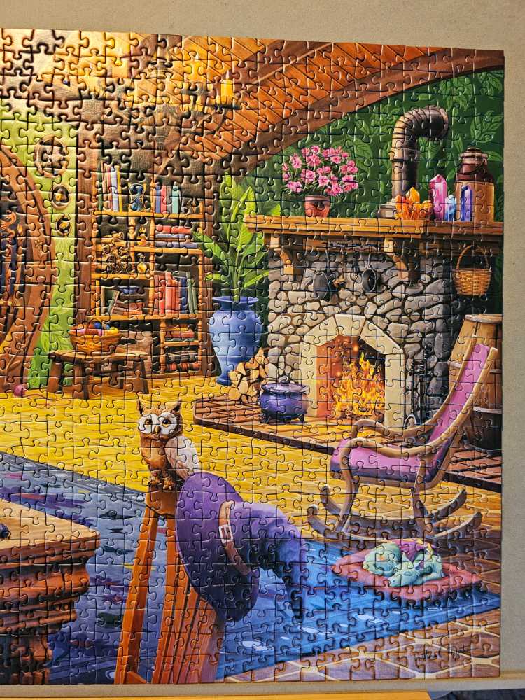 Charmed Cottage - Ravensburger puzzle collectible [Barcode 4005555016007] - Main Image 4