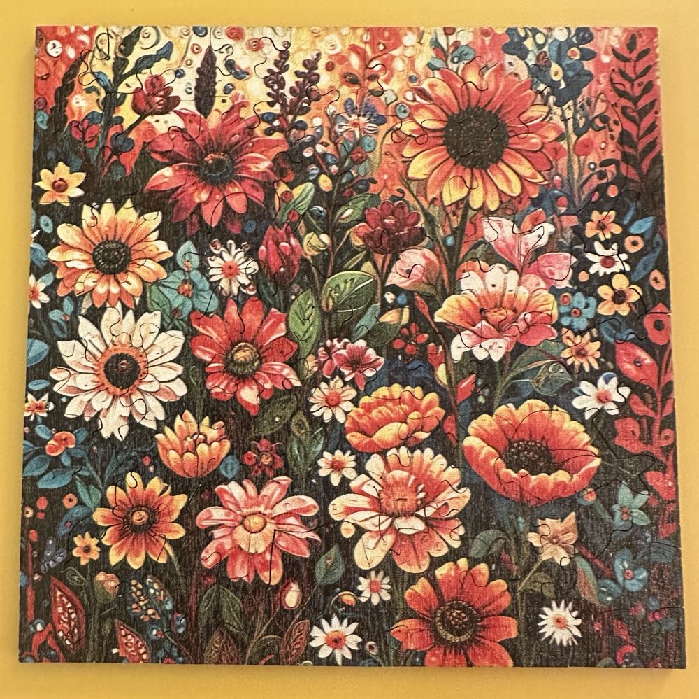 Meadow Flowers  puzzle collectible - Main Image 2