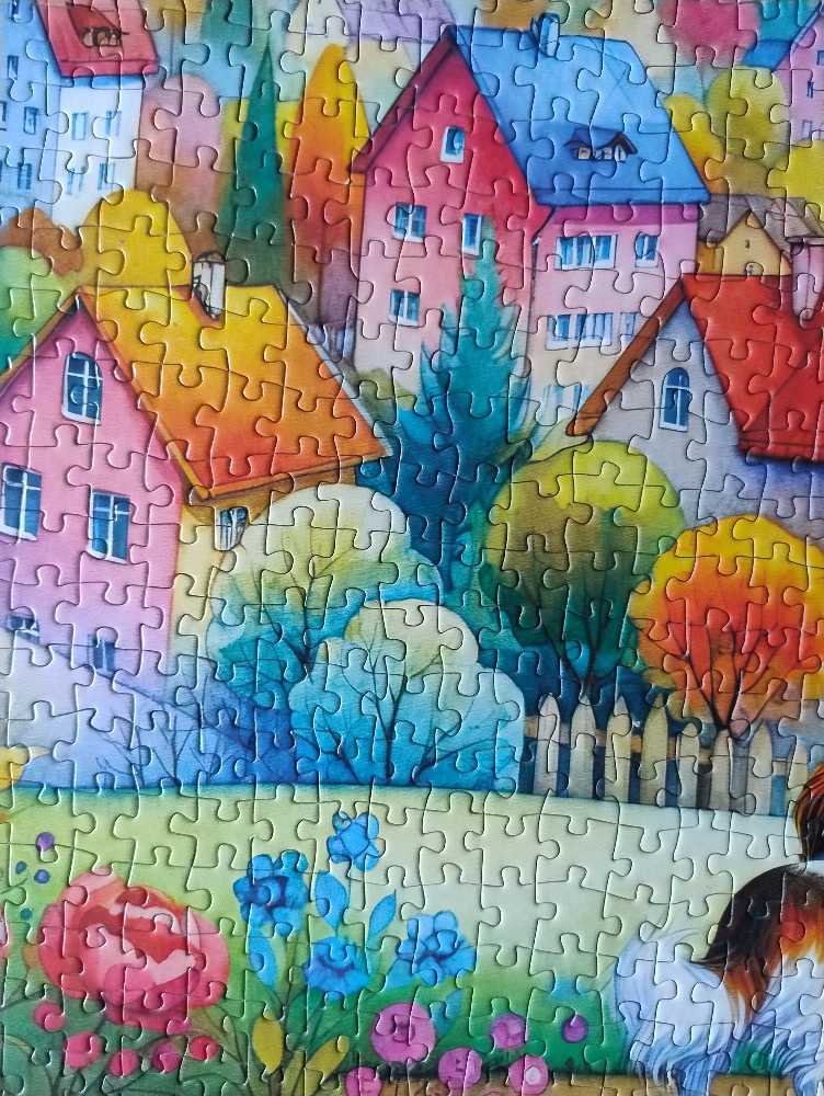 Dog Walking Bliss - JaCaRou puzzle collectible [Barcode 658606876668] - Main Image 4