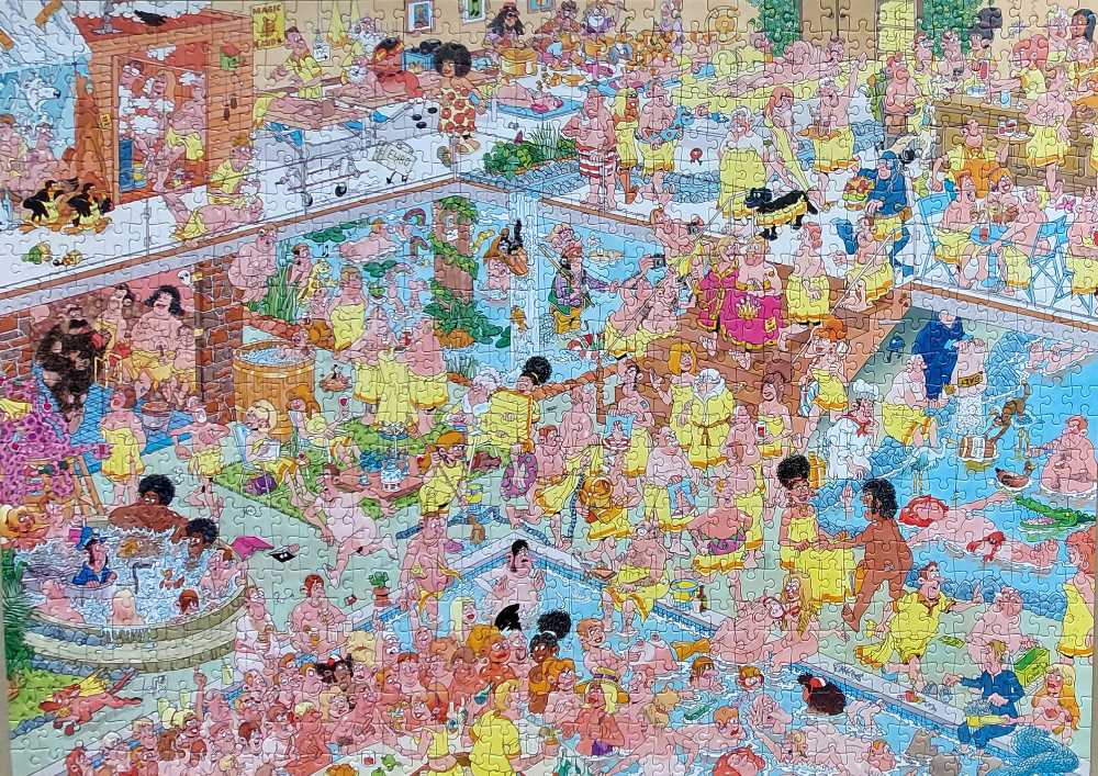 JvH - Not So Wellness - Jumbo puzzle collectible [Barcode 8721017603313] - Main Image 2