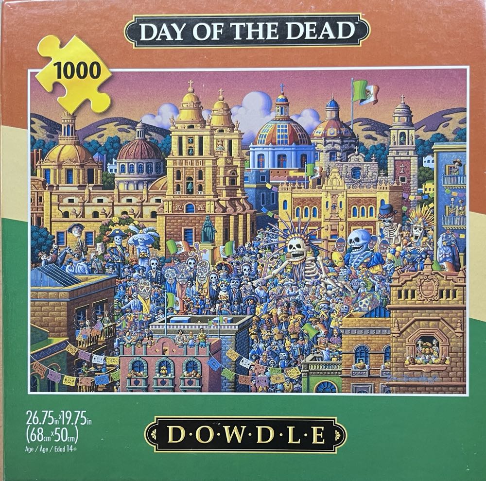Day of the Dead ✅ - Buffalo 🇺🇸 puzzle collectible [Barcode 079346128310] - Main Image 2