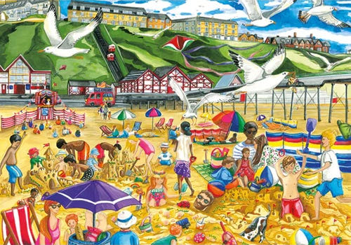 Saltburn By The Sea - Gibsons puzzle collectible [Barcode 5012269031621] - Main Image 2