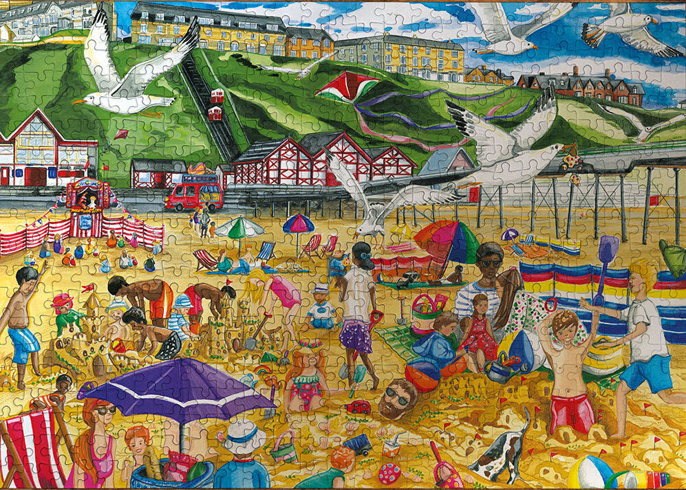 Saltburn By The Sea - Gibsons puzzle collectible [Barcode 5012269031621] - Main Image 3