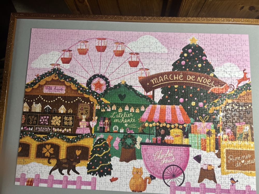 Christmas Walk Marche De Noel - Heol puzzle collectible [Barcode 3760389491109] - Main Image 3