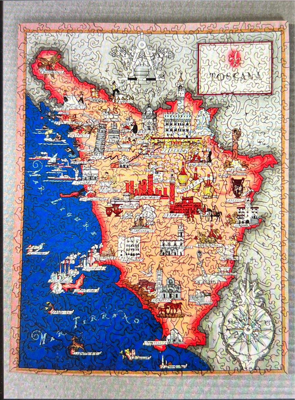 Toscana - Liberty puzzle collectible - Main Image 2