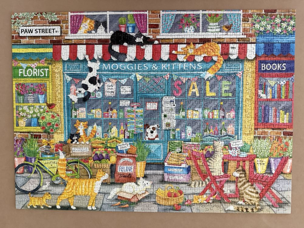 Moggies & Kittens - Gibsons puzzle collectible - Main Image 2
