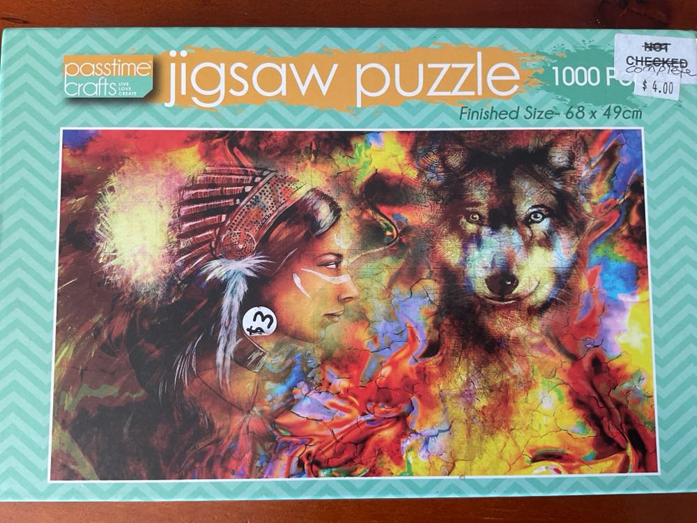 Puzzle Pieces: Abstract Rainbow