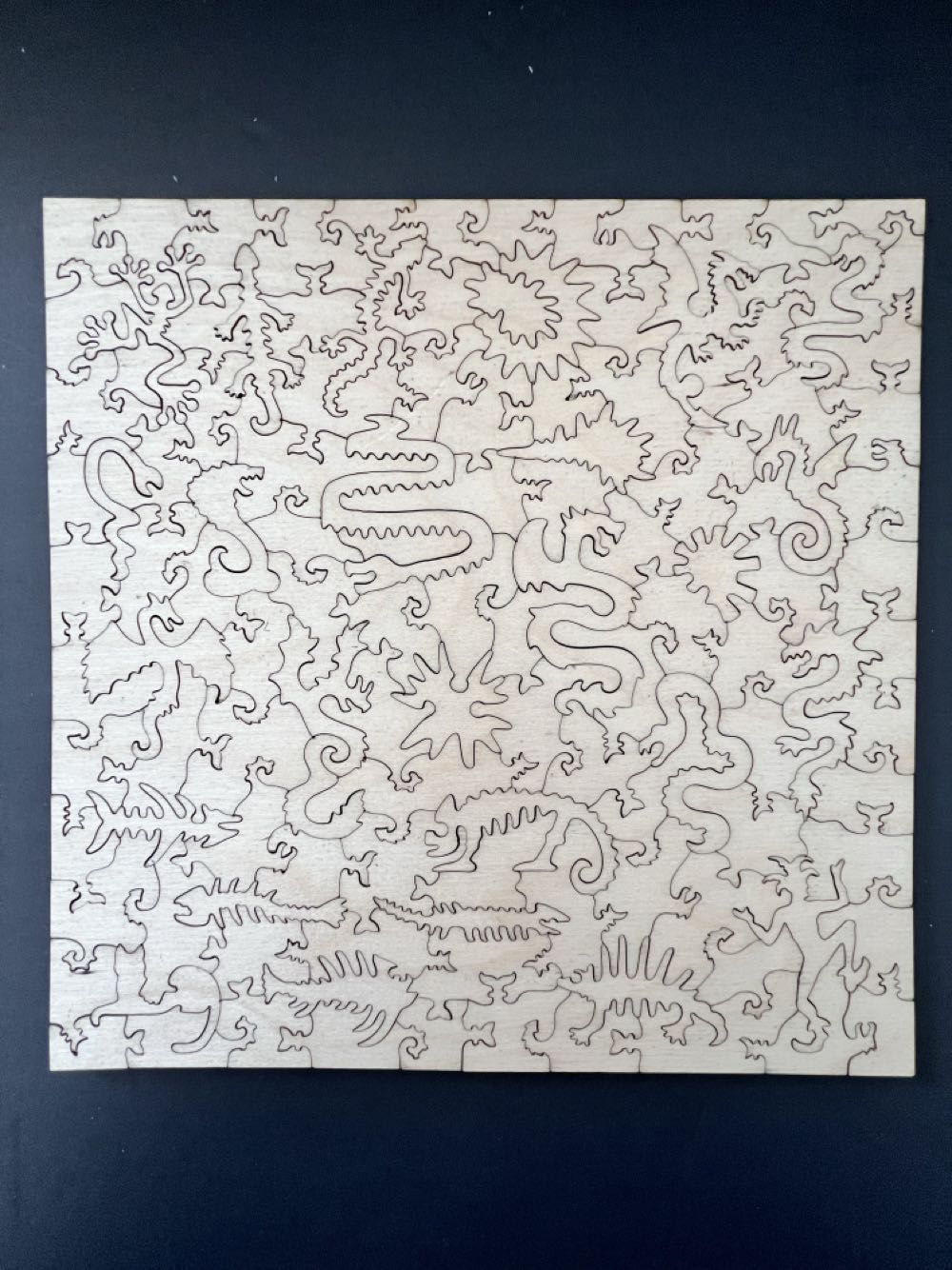 Bathing of the colorful dragon - Davici puzzle collectible - Main Image 3