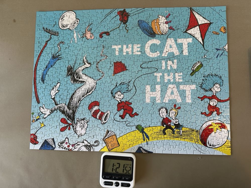 Cat In The Hat Puzzle - Aquarius puzzle collectible [Barcode 840391167803] - Main Image 2