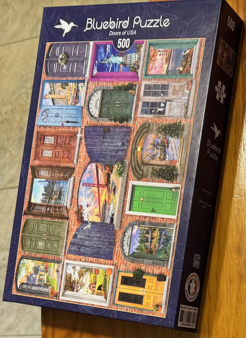 Doors of USA - Bluebird Puzzle puzzle collectible - Main Image 2