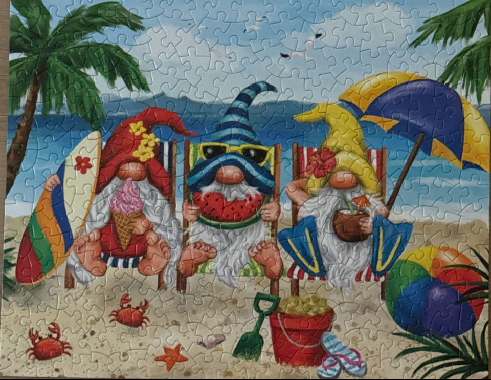 Playful Gnomes - Bits & Pieces puzzle collectible [Barcode 192949082701] - Main Image 3