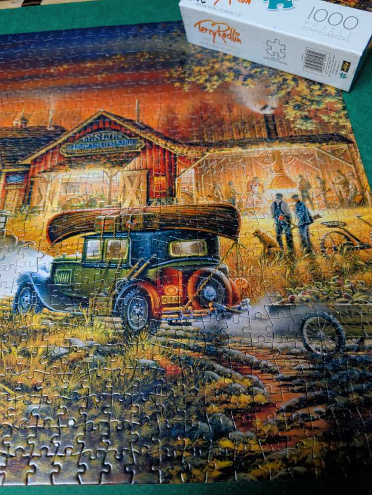 Morning Warm Up - Buffalo 🇺🇸 puzzle collectible [Barcode 079346115952] - Main Image 3