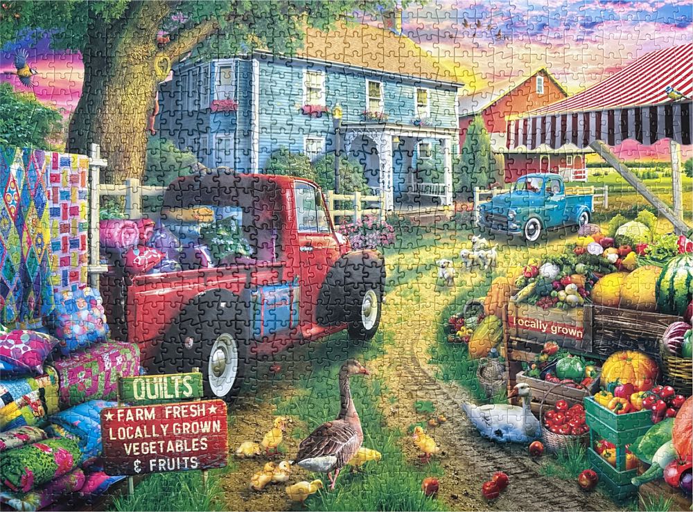 Quilt Farm X 2 ??? - Buffalo 🇺🇸 puzzle collectible [Barcode 079346119226] - Main Image 2