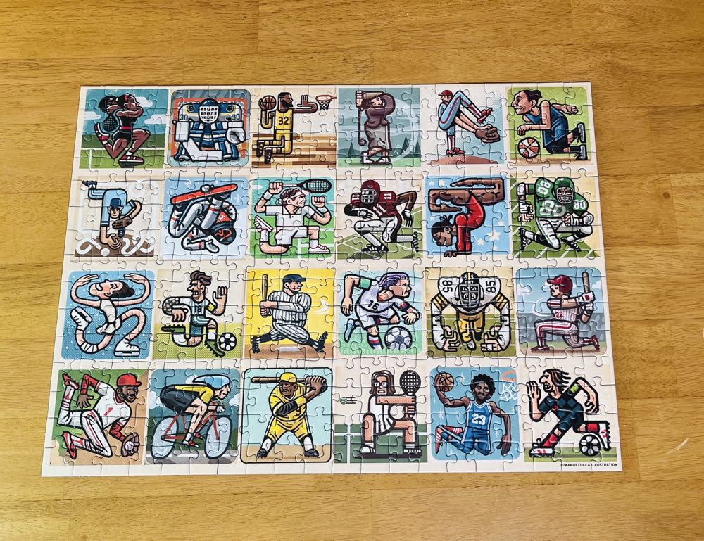 Awesome Athletes - Ravensberger puzzle collectible [Barcode 4005556129775] - Main Image 2