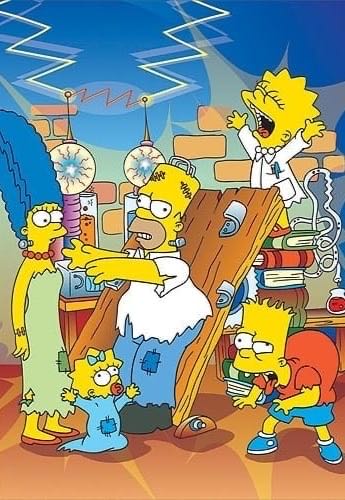 The Simpsons Frankenstein - Educa puzzle collectible [Barcode 8411349112569] - Main Image 2