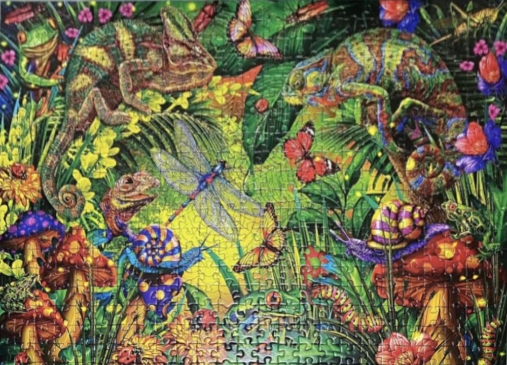 Colourful Forest of Insects in the jungle - Educa puzzle collectible [Barcode 8412668195516] - Main Image 3