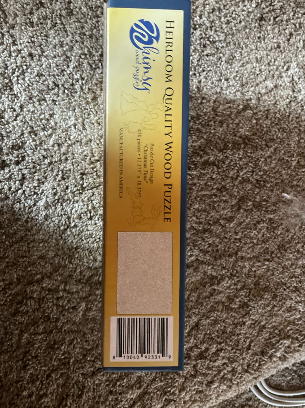 Christmas Holiday - Whimsy Wood Puzzles 🇺🇸 puzzle collectible [Barcode 810040923319] - Main Image 2