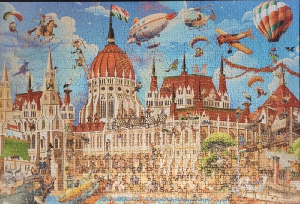 The Hungarian Parliament📍 FOTO - D-TOYS puzzle collectible [Barcode 5947502880936] - Main Image 3