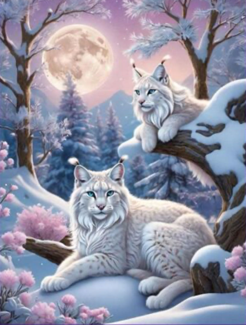 Snow Cats (Agnes €10,99)  puzzle collectible - Main Image 2