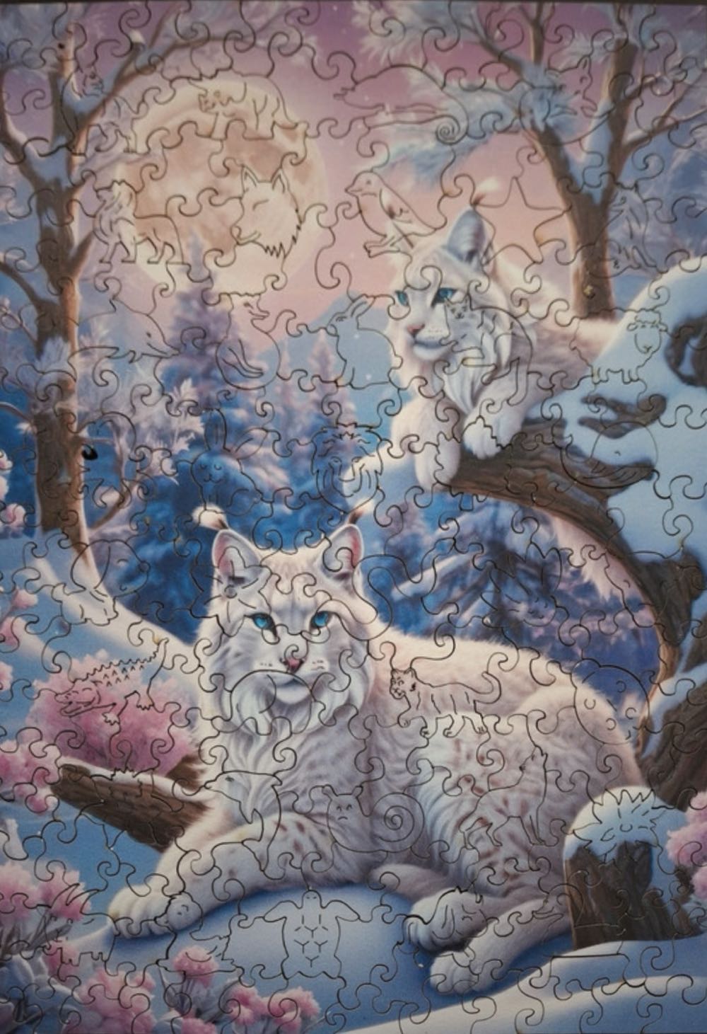 Snow Cats (Agnes €10,99)  puzzle collectible - Main Image 3