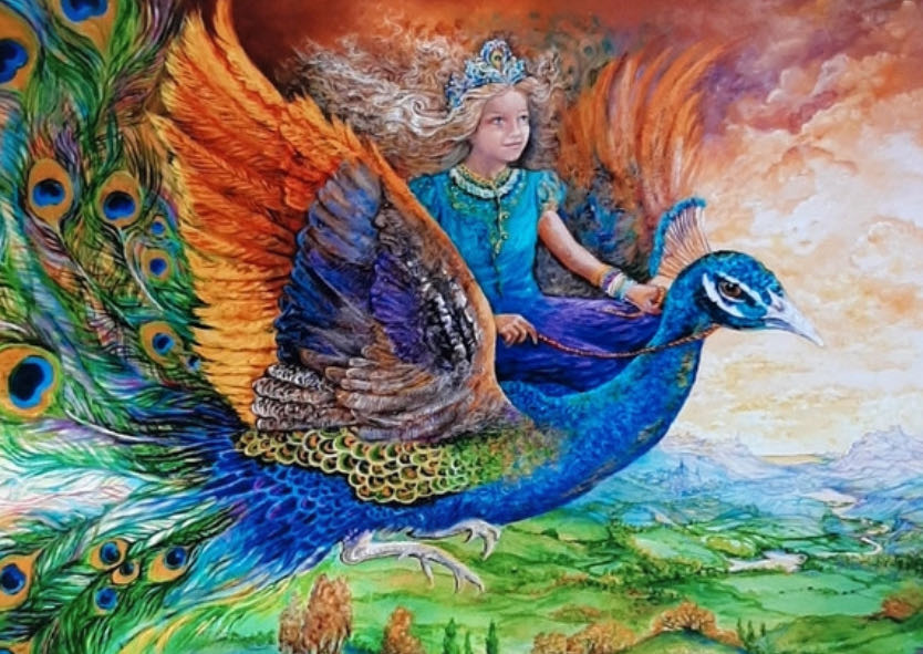 Peacock Princess 🟦  puzzle collectible - Main Image 2