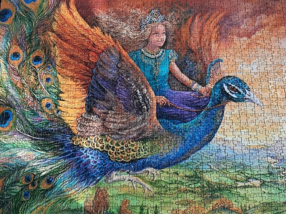 Peacock Princess 🟦  puzzle collectible - Main Image 3