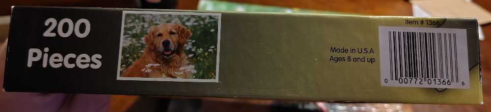 Golden Retriever - Melissa & Doug puzzle collectible [Barcode 000772013666] - Main Image 3