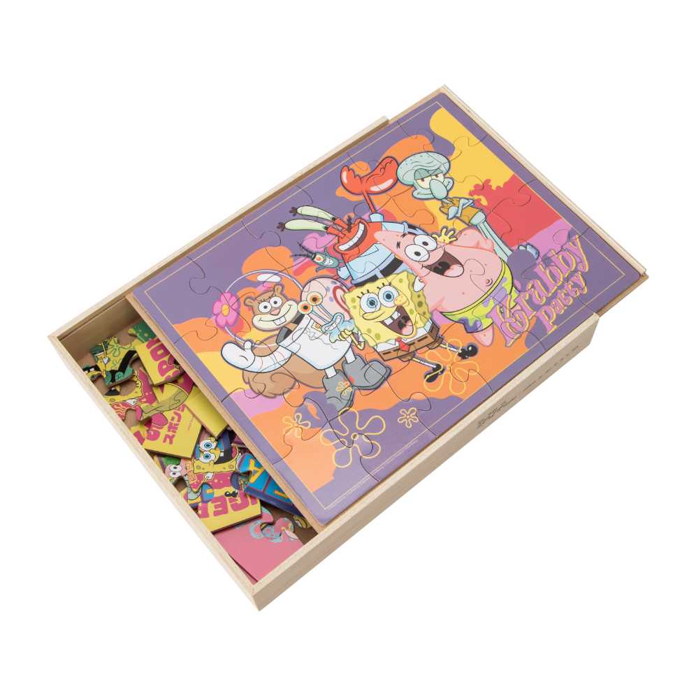 Spongebob Squarepants Wood Puzzles 5 Pack  puzzle collectible [Barcode 681147094314] - Main Image 3