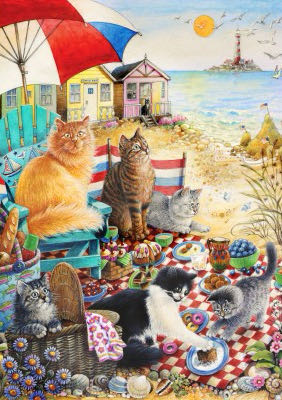 Summer Picnic 🟦 - Alipson puzzle collectible [Barcode 3667232501452] - Main Image 2