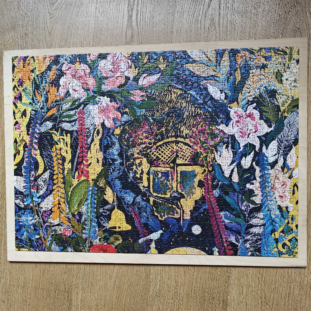 Joao’s Garden - Purple Witty Fox puzzle collectible [Barcode 4751010199081] - Main Image 2